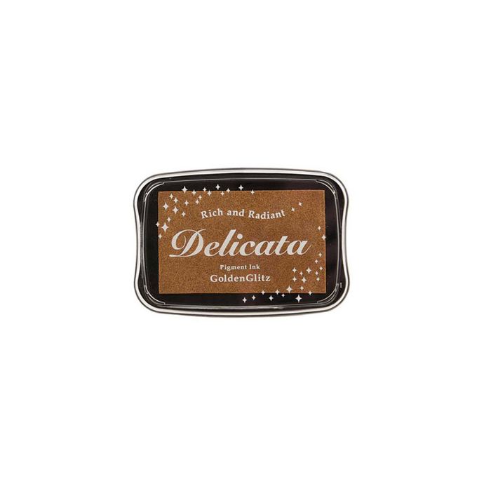 Stempelkissen Delicata Golden Glitz 95x65 mm 0030-00911 4016490912125  