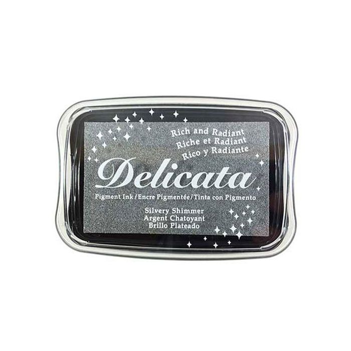 Stempelkissen Delicata Silvery Shimmer 95x65 mm