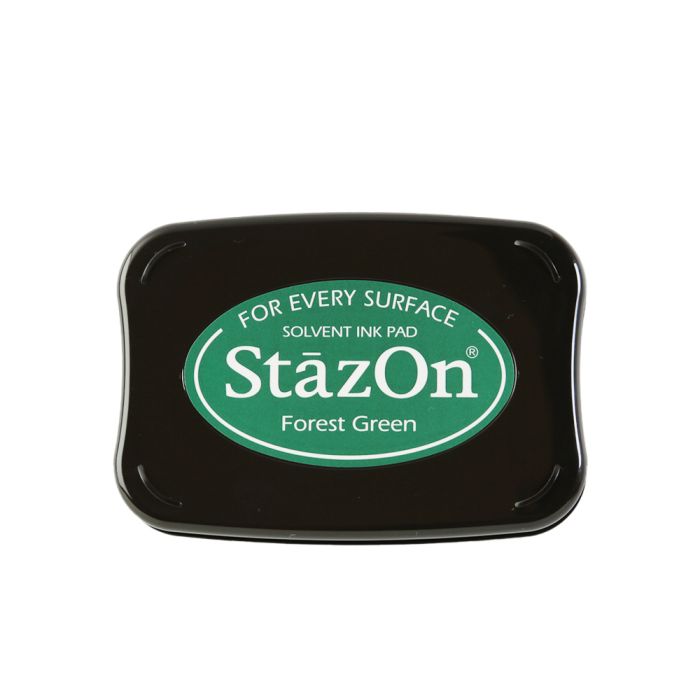 Stempelkissen StazOn forest green 95x65 mm