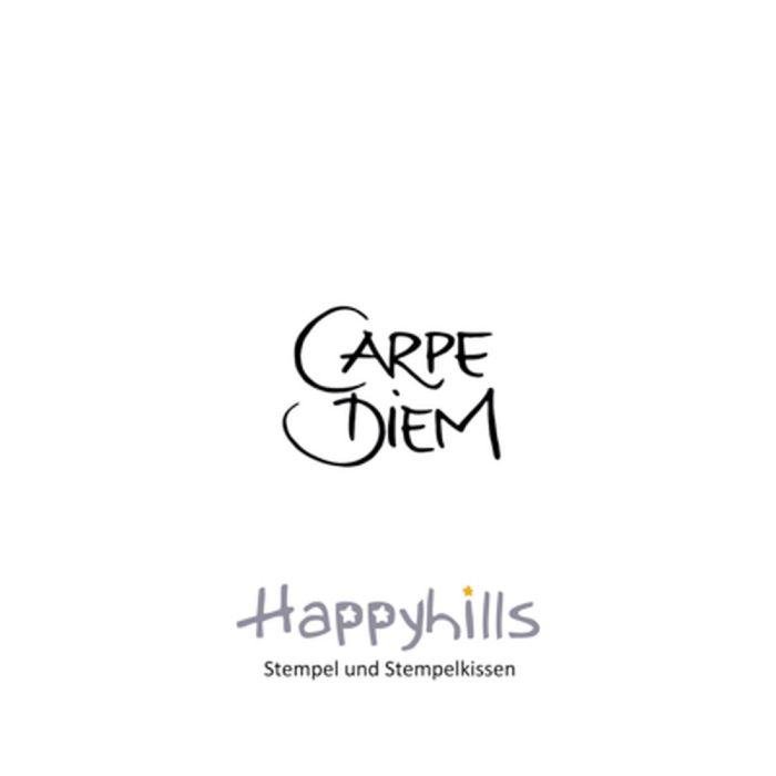 Stempel Carpe Diem 2,3x3,1 cm