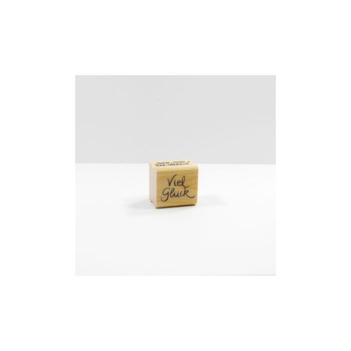 Stempel viel Glück 2x2,6 cm, Bild 2 von 3