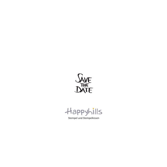 Stempel Save the Date 2,5x2,65 cm, Bild 1 von 3