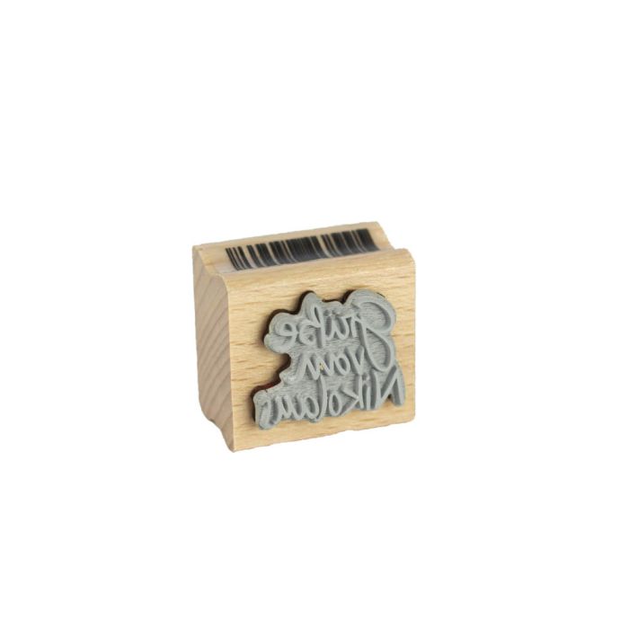 Stempel Grüße vom Nikolaus 2,1x2,3 cm, Bild 3 von 4