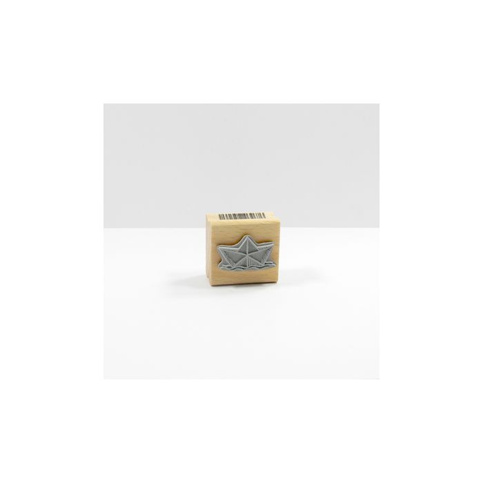 Stempel Papierschiff 1,8x3 cm, Bild 3 von 3