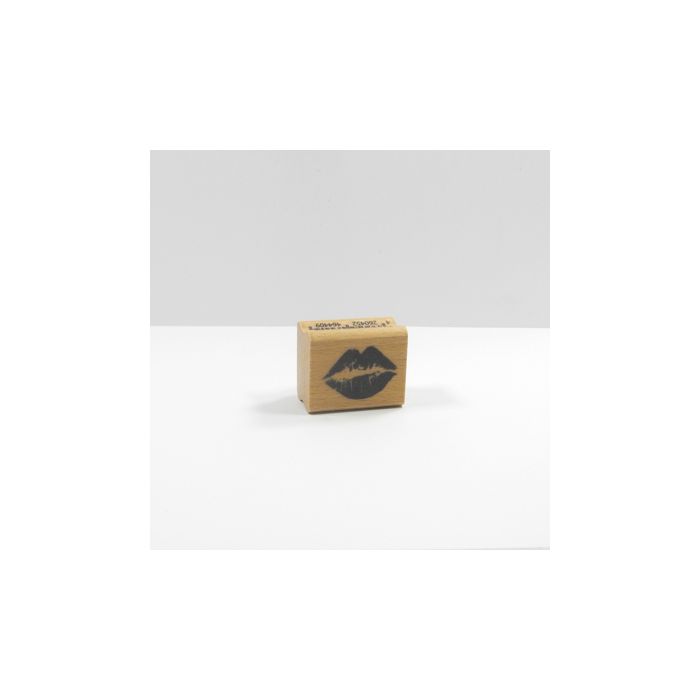 Stempel Stempel Kussmund 1,9x3 cm Happyhills Stempel