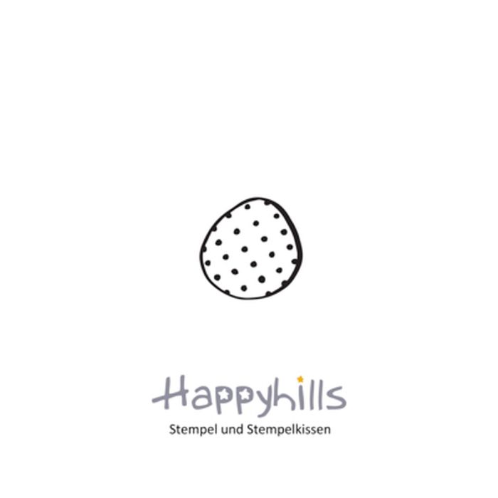Stempel Stein Punkte 2,5x2,47 cm Happyhills Stempel