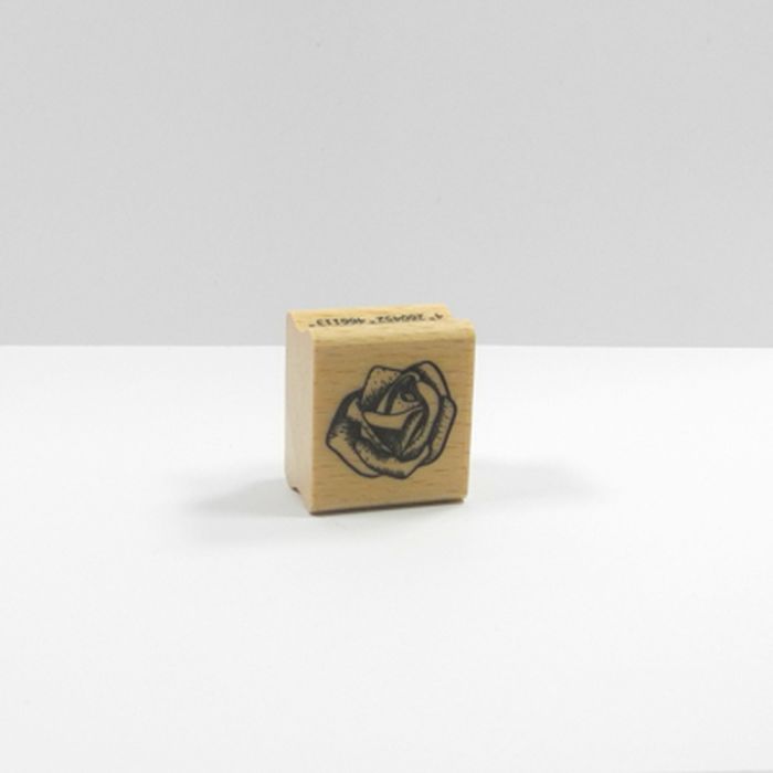 Stempel Rose 2,5x2,24 cm Happyhills Stempel