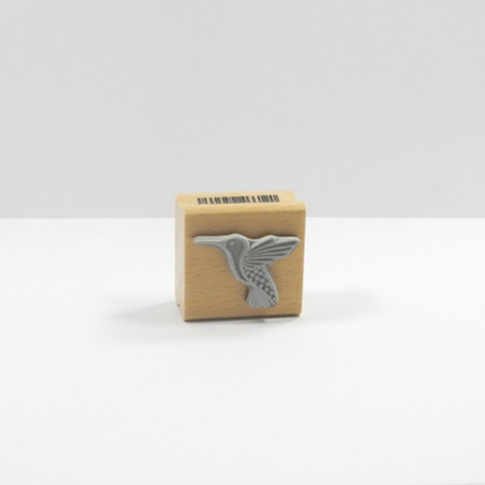 Stempel Kolibri rechts 3x2,19 cm Happyhills Stempel