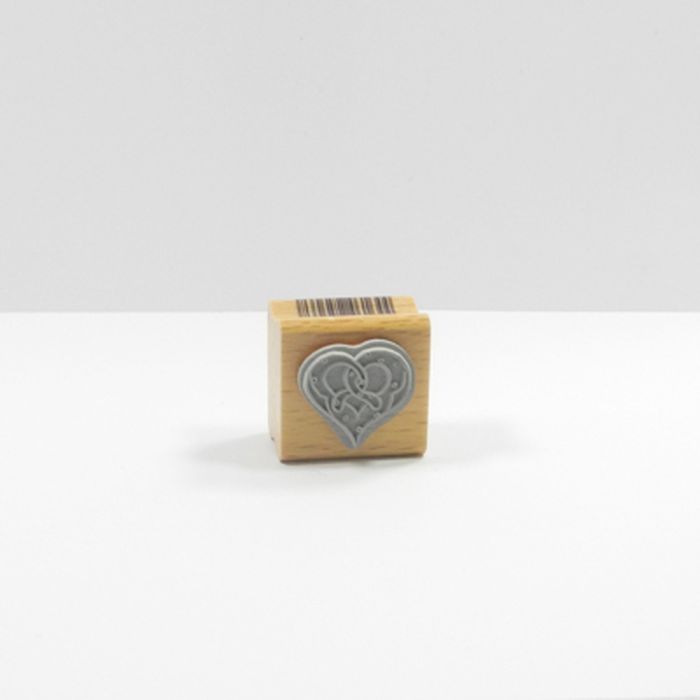 Stempel Brezenherz klein 2,2x2,3 cm Happyhills Stempel