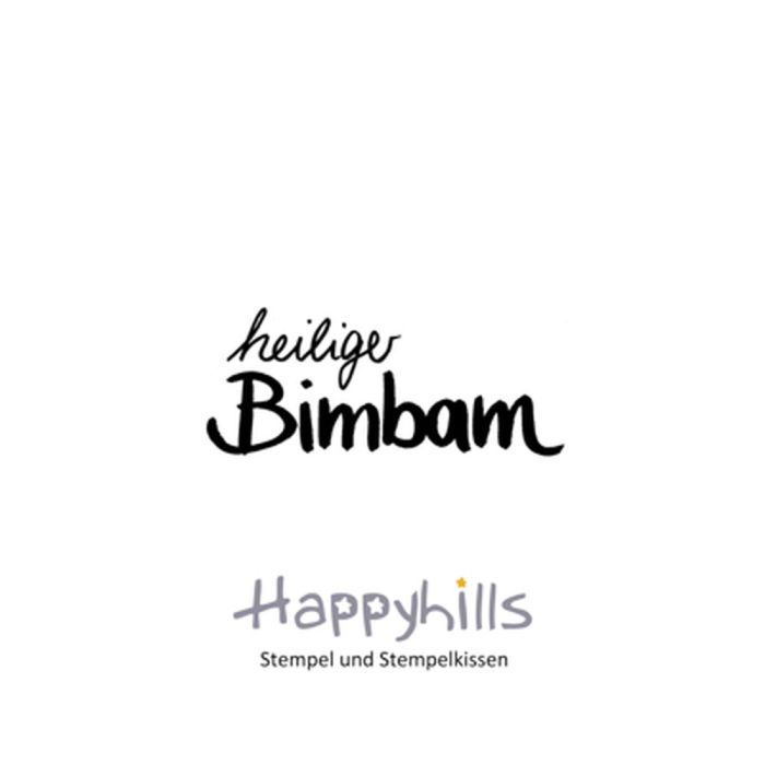 Stempel Heiliger Bimbam 1,9x4,4 cm