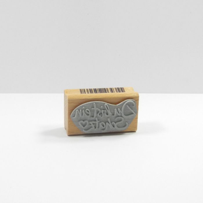 Stempel Du bist ein Schatz 2,1x4,5 cm, Bild 3 von 3