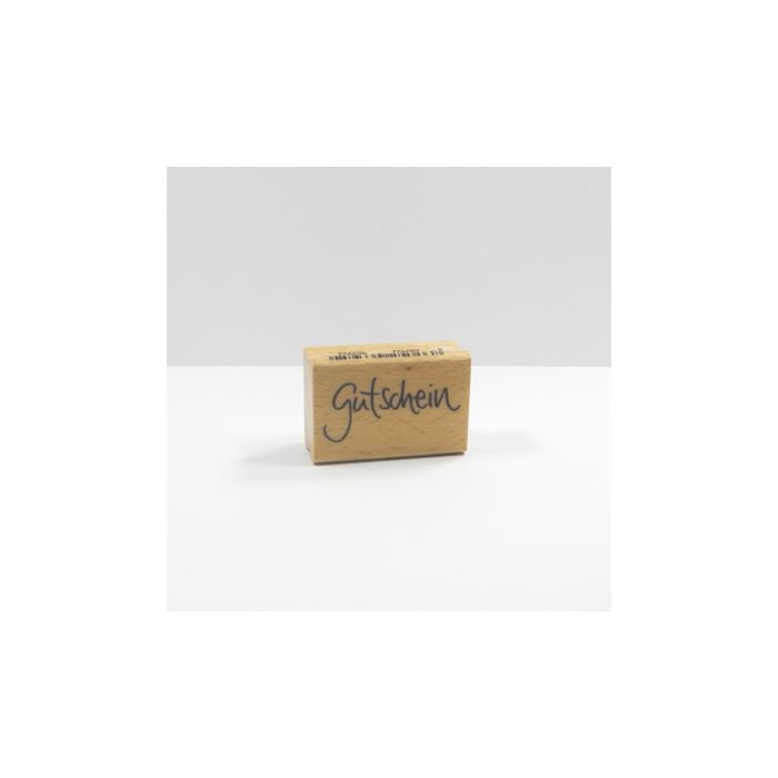 Stempel Gutschein 2,2x4,8 cm, Bild 2 von 3