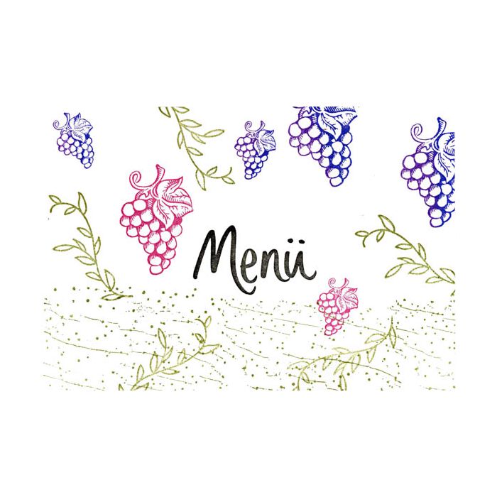 Stempel Menü B 2,5x4,5 cm 00412026-00001 4260452468407  