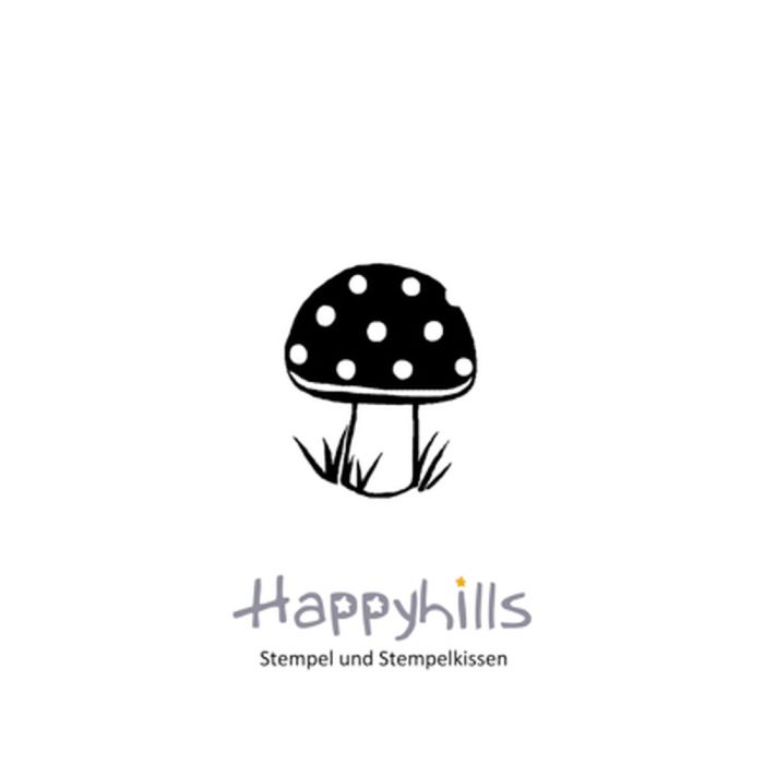 Stempel Pilz 2,2x2,6 cm