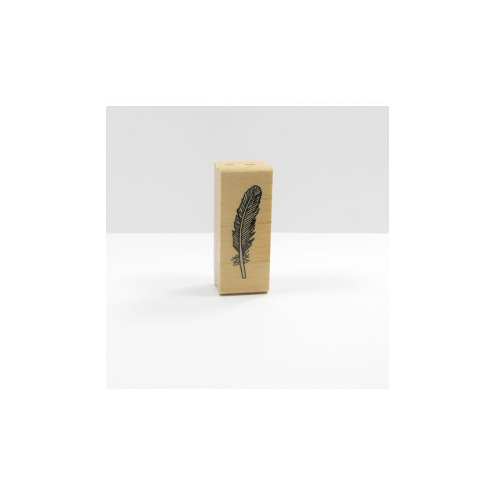 Stempel Feder 2x3,3 cm, Bild 2 von 2