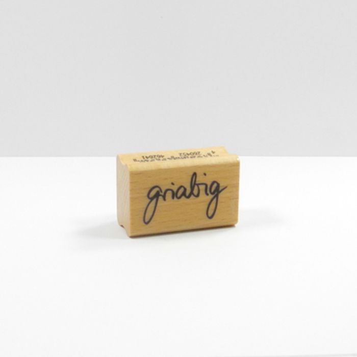 Stempel griabig 2x3,5 cm, Bild 2 von 3