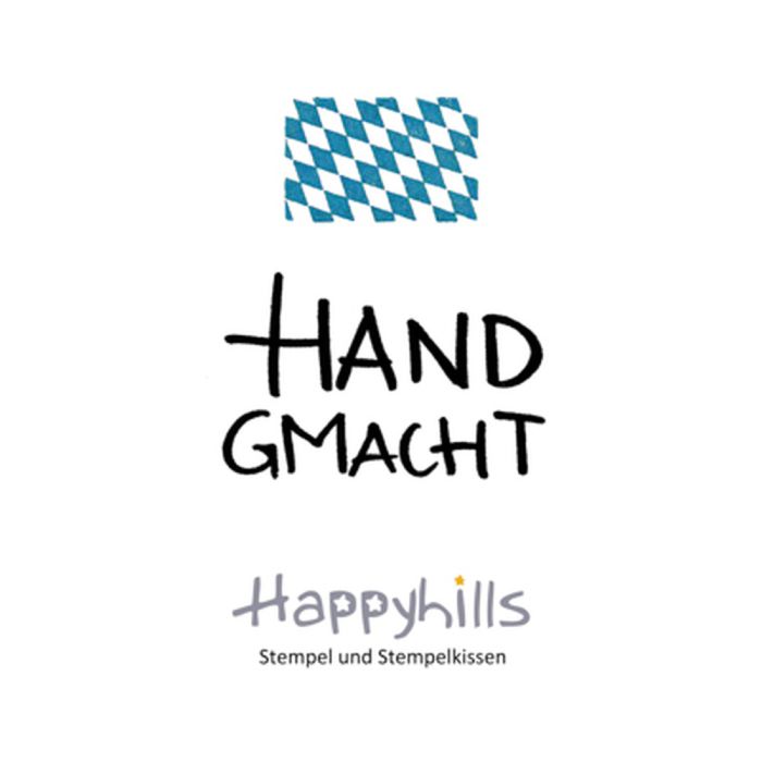 Stempel Handgmacht 3,6x2,35 cm