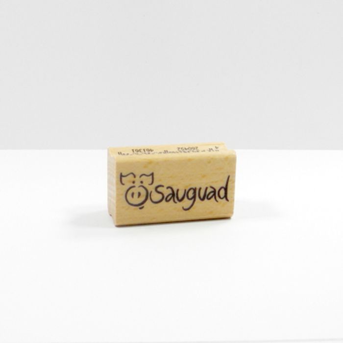 Stempel sauguad 4,8x1,9 cm, Bild 2 von 3
