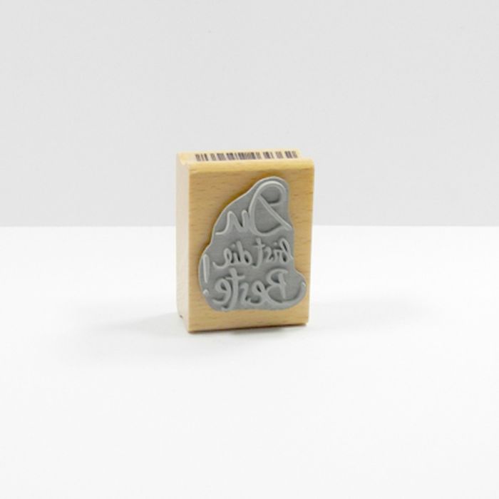 Stempel Du bist die Beste 3x3,8 cm, Bild 3 von 3