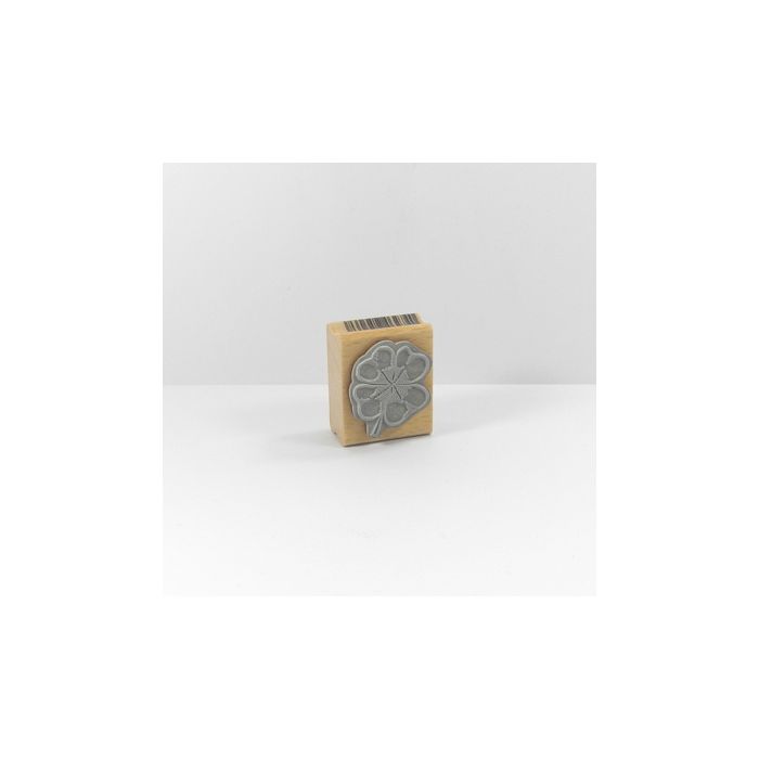 Stempel Kleeblatt 2,9x3,5 cm, Bild 3 von 3