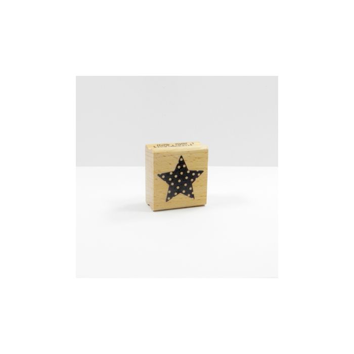 Stempel Stern Punkte 3,5x3,3 cm, Bild 2 von 3