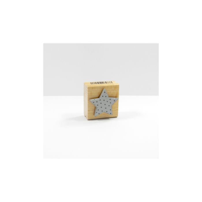 Stempel Stern Punkte 3,5x3,3 cm, Bild 3 von 3