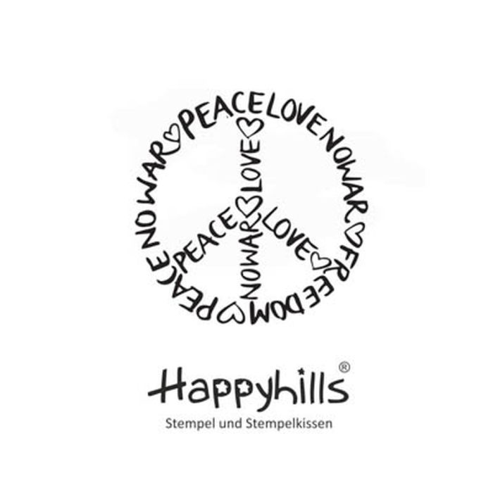 Stempel Peacezeichen 3,6 cm 00414445-00001 4260452468896  