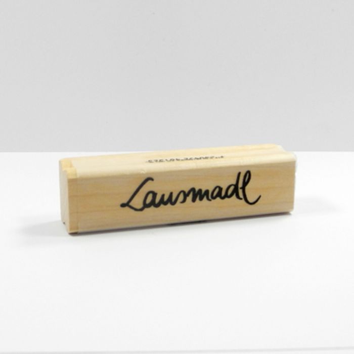 Stempel Lausmadl 6x1,6 cm, Bild 2 von 3