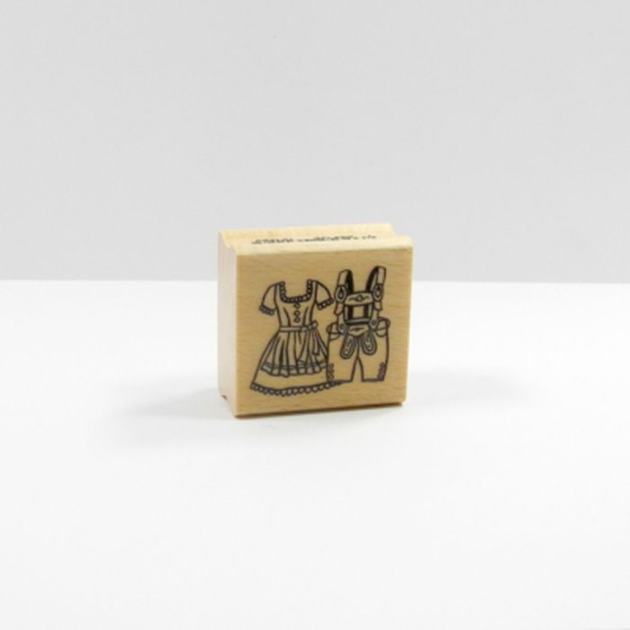 Stempel Gwand 3,6x3,3 cm, Bild 2 von 3