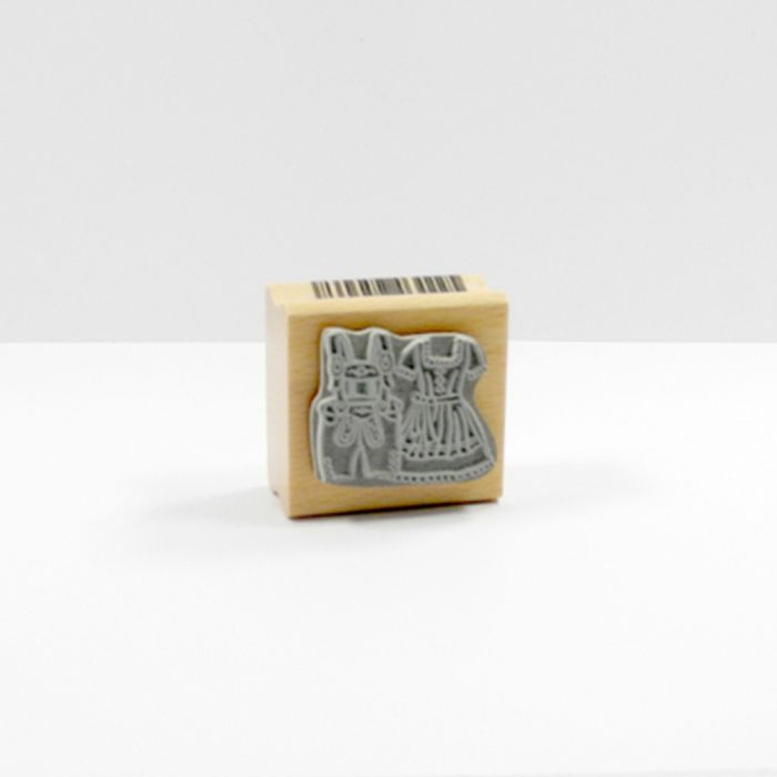 Stempel Gwand 3,6x3,3 cm, Bild 3 von 3