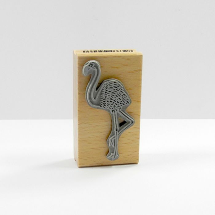Stempel Flamingo 3,1x6,5 cm, Bild 3 von 3