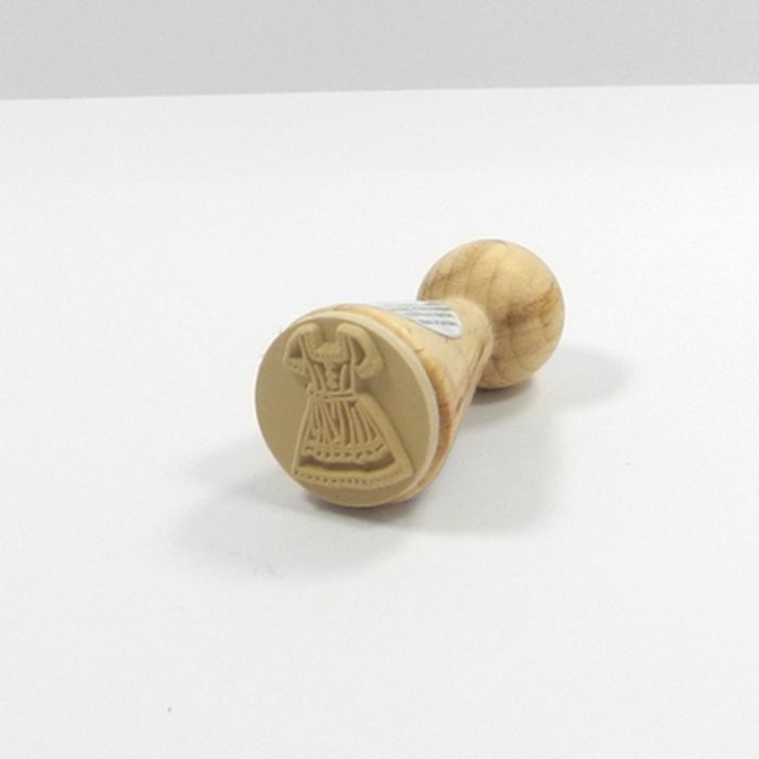 Figurenkegelstempel Dirndl 2,3 cm, Bild 3 von 3