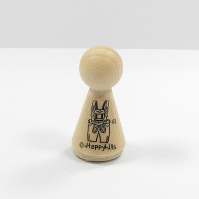 Figurenkegelstempel Lederhose 2,3 cm, Bild 2 von 3
