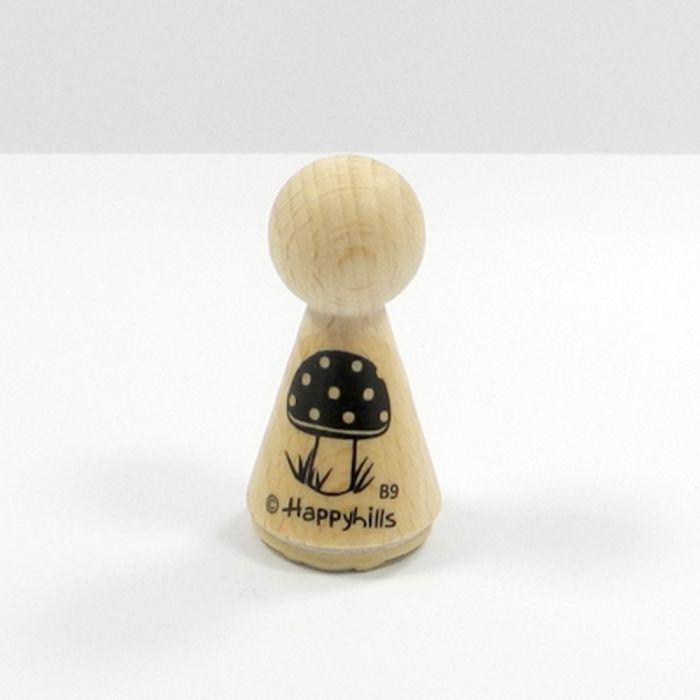 Figurenkegelstempel Fliegenpilz 2,3 cm, Bild 2 von 3