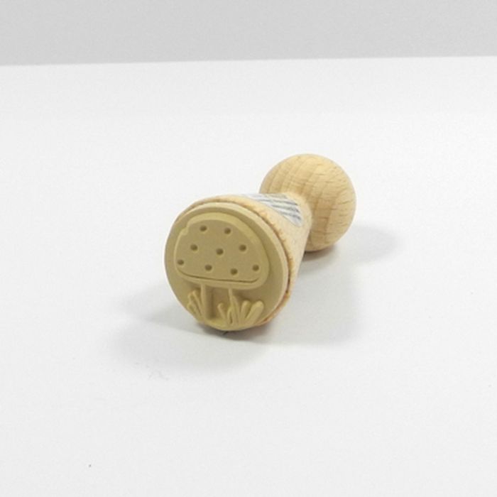 Figurenkegelstempel Fliegenpilz 2,3 cm, Bild 3 von 3