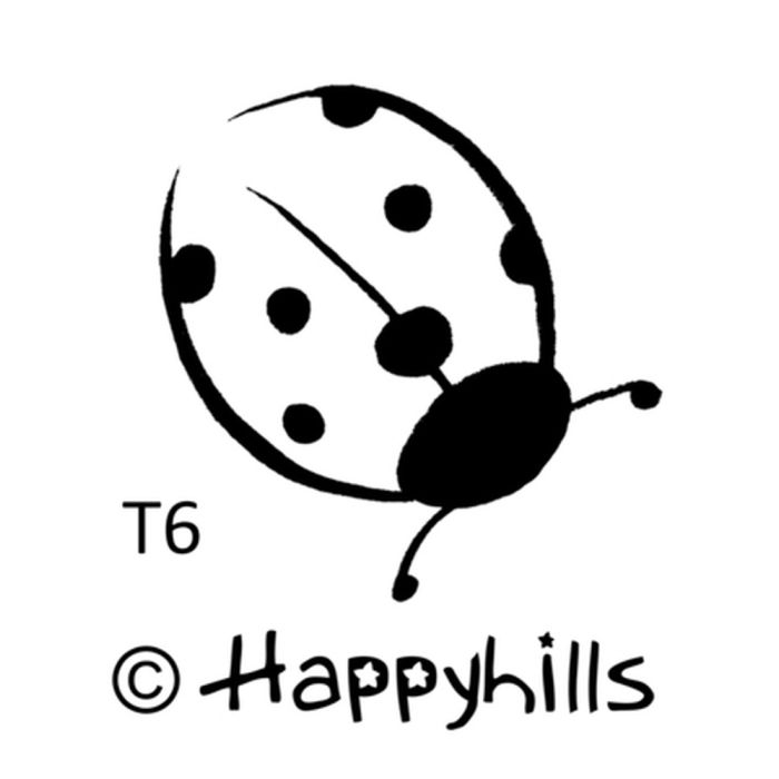 Figurenkegelstempel Marienkäfer 2,3 cm, Bild 1 von 3