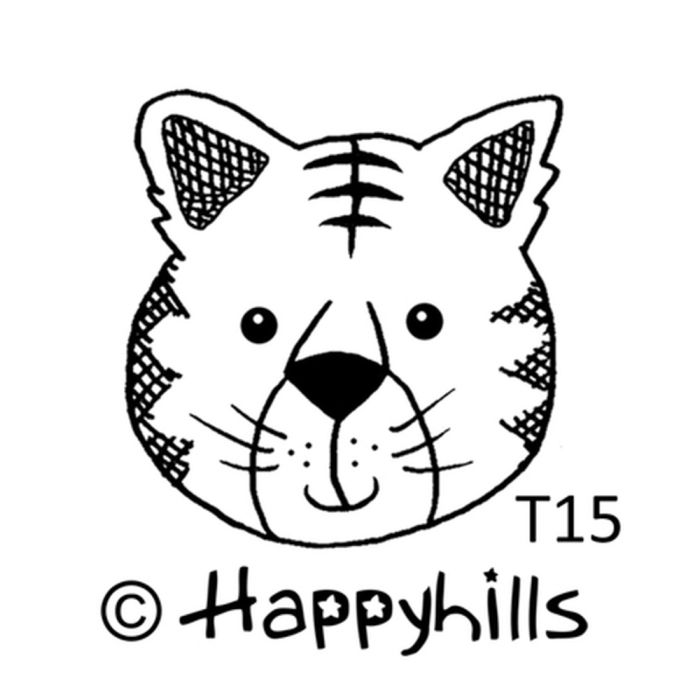 Figurenkegelstempel Tiger 2,3 cm, Bild 1 von 3