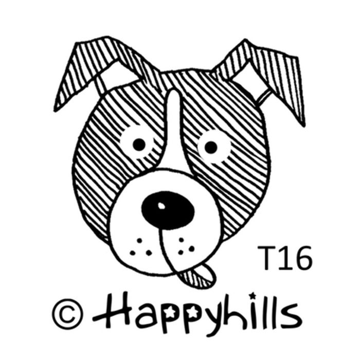 Figurenkegelstempel Hund 2,3 cm, Bild 1 von 3