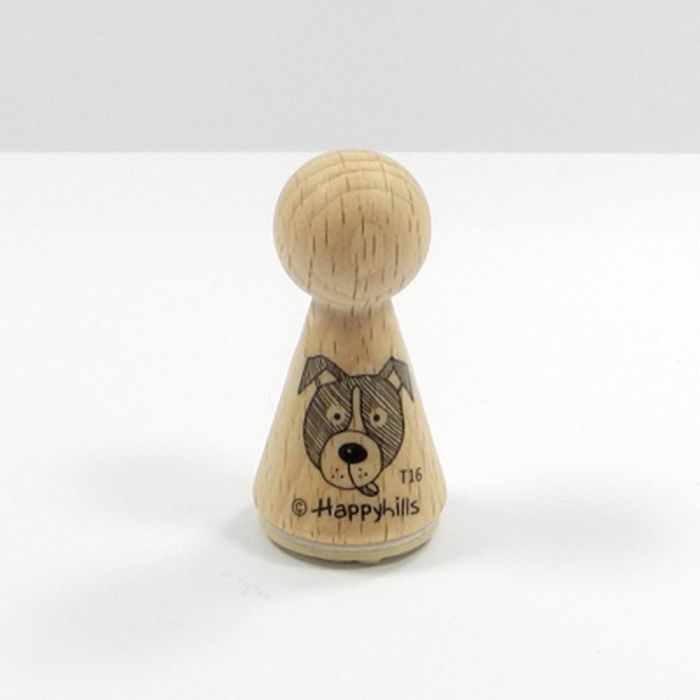 Figurenkegelstempel Hund 2,3 cm, Bild 2 von 3