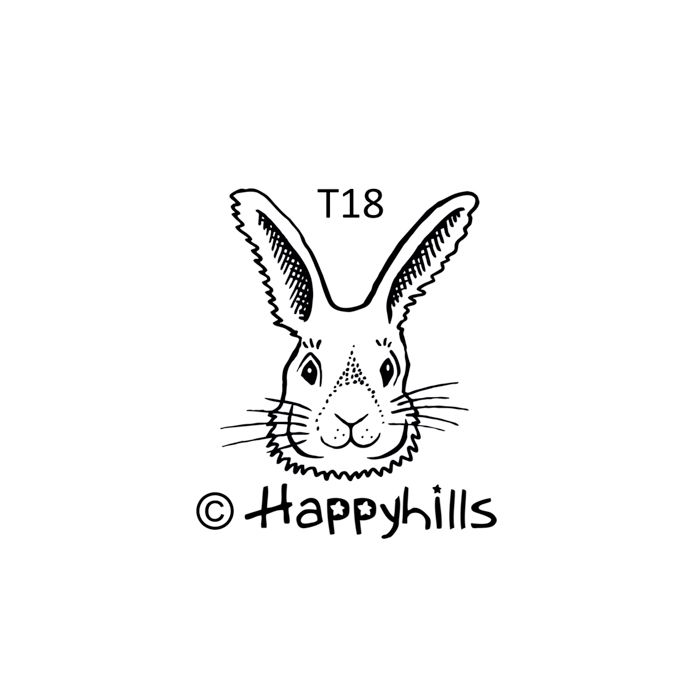 Figurenkegelstempel Hase 2,3 cm, Bild 1 von 3