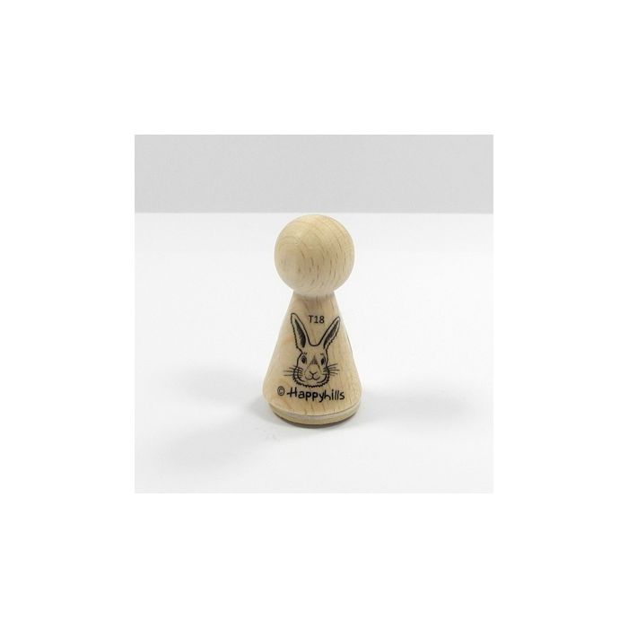 Figurenkegelstempel Hase 2,3 cm, Bild 2 von 3
