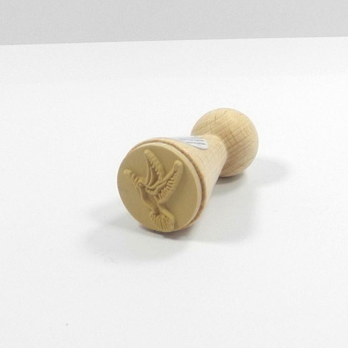 Figurenkegelstempel Taube 2,3 cm, Bild 3 von 3