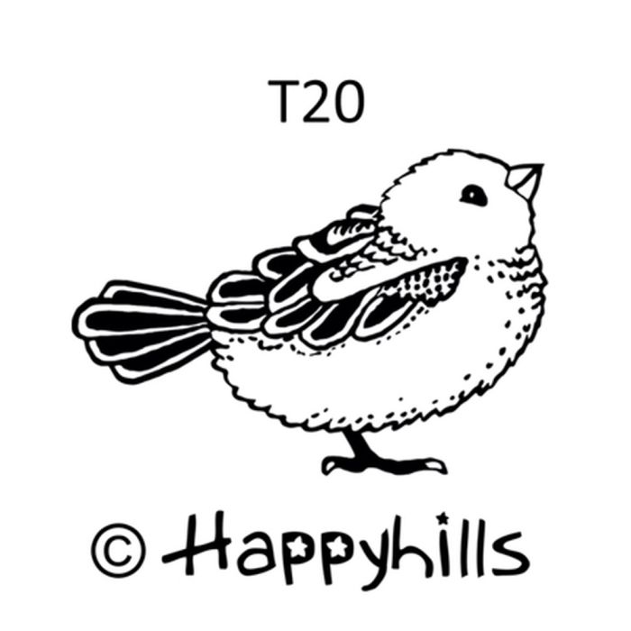 Figurenkegelstempel Spatz 2,3 cm, Bild 1 von 3