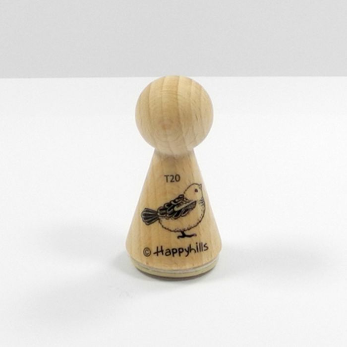 Figurenkegelstempel Spatz 2,3 cm, Bild 2 von 3