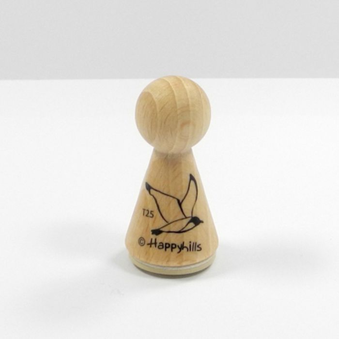Figurenkegelstempel Möwe 2,3 cm Happyhills Stempel