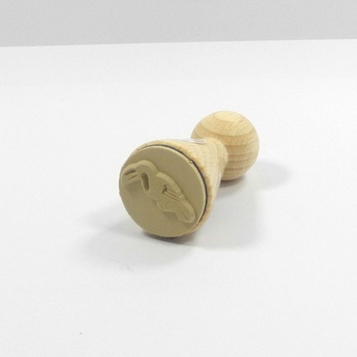 Figurenkegelstempel Tukan 2,3 cm, Bild 3 von 3