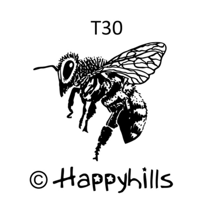 Figurenkegelstempel Biene 2,1 cm