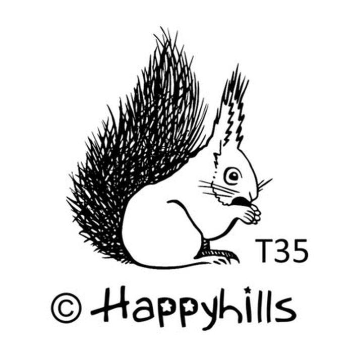 Figurenkegelstempel Eichhörnchen T35 2,1 cm 00420435-00001 4260452468636  