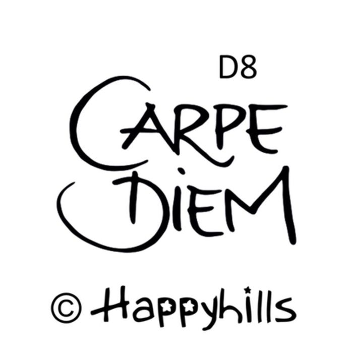 Figurenkegelstempel Carpe Diem 2,3 cm, Bild 1 von 3