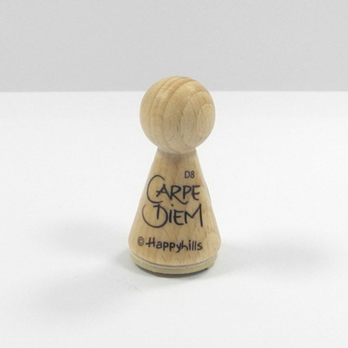 Figurenkegelstempel Carpe Diem 2,3 cm, Bild 2 von 3